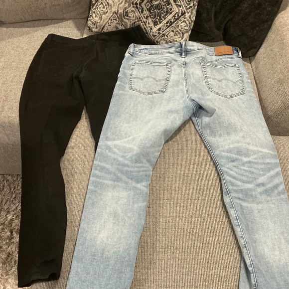 2 pair Men’s jeans 36/30 American Eagle & Nickel & Iron, - Picture 2 of 2